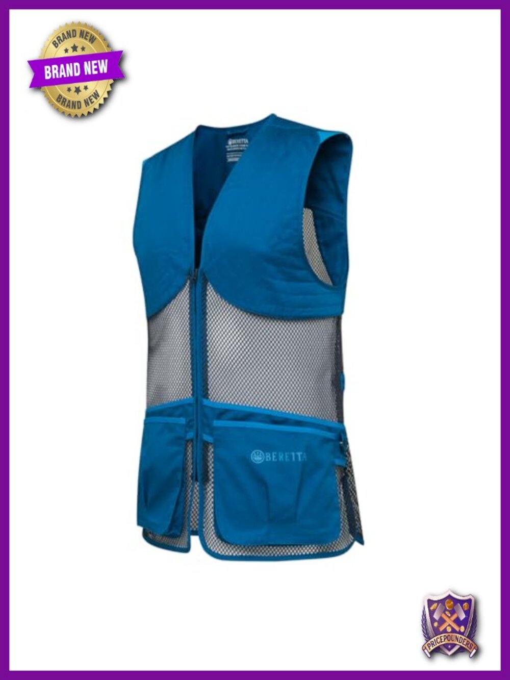 Full Mesh Shooting Vest Breathable Cartridge Pockets